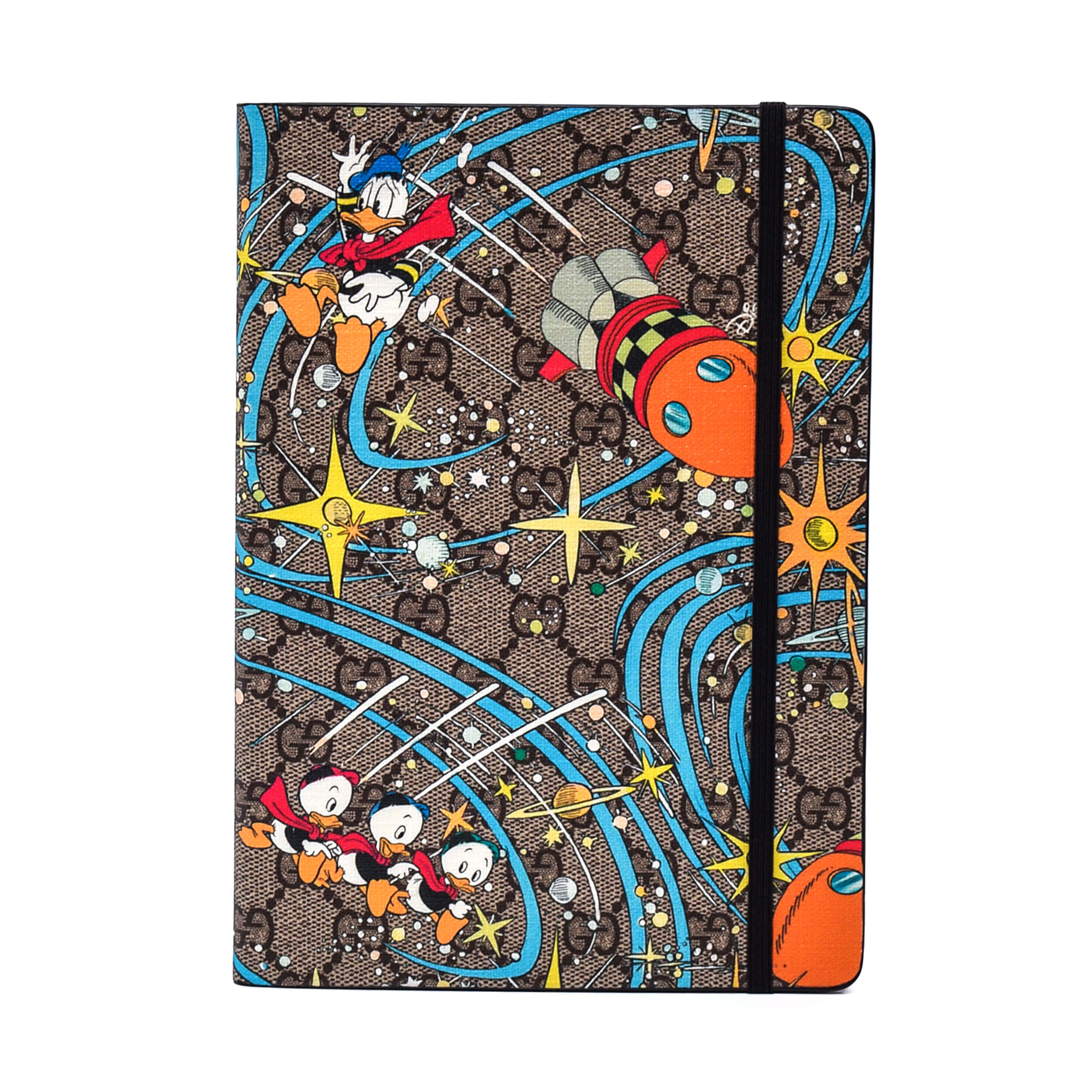 Gucci X Disney - GG Supreme Monogram Donald Duck Notebook